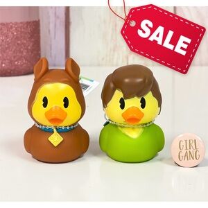 Scooby Doo and Shaggy Rubber Duckie Jeep Ducking NWT Set Of Two